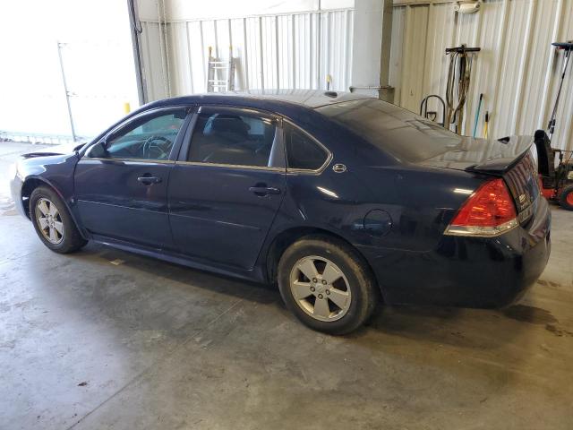 CHEVROLET IMPALA 1LT 2009 blue  flexible fuel 2G1WT57KX91242472 photo #3