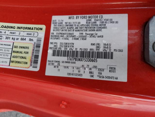 2015 FORD MUSTANG - 1FATP8EMXF5330605
