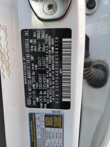 2019 KIA SORENTO L - 5XYPG4A31KG564179
