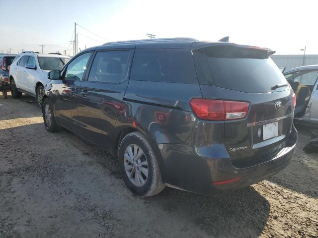 KIA SEDONA LX 2017 gray  gas KNDMB5C11H6251261 photo #3