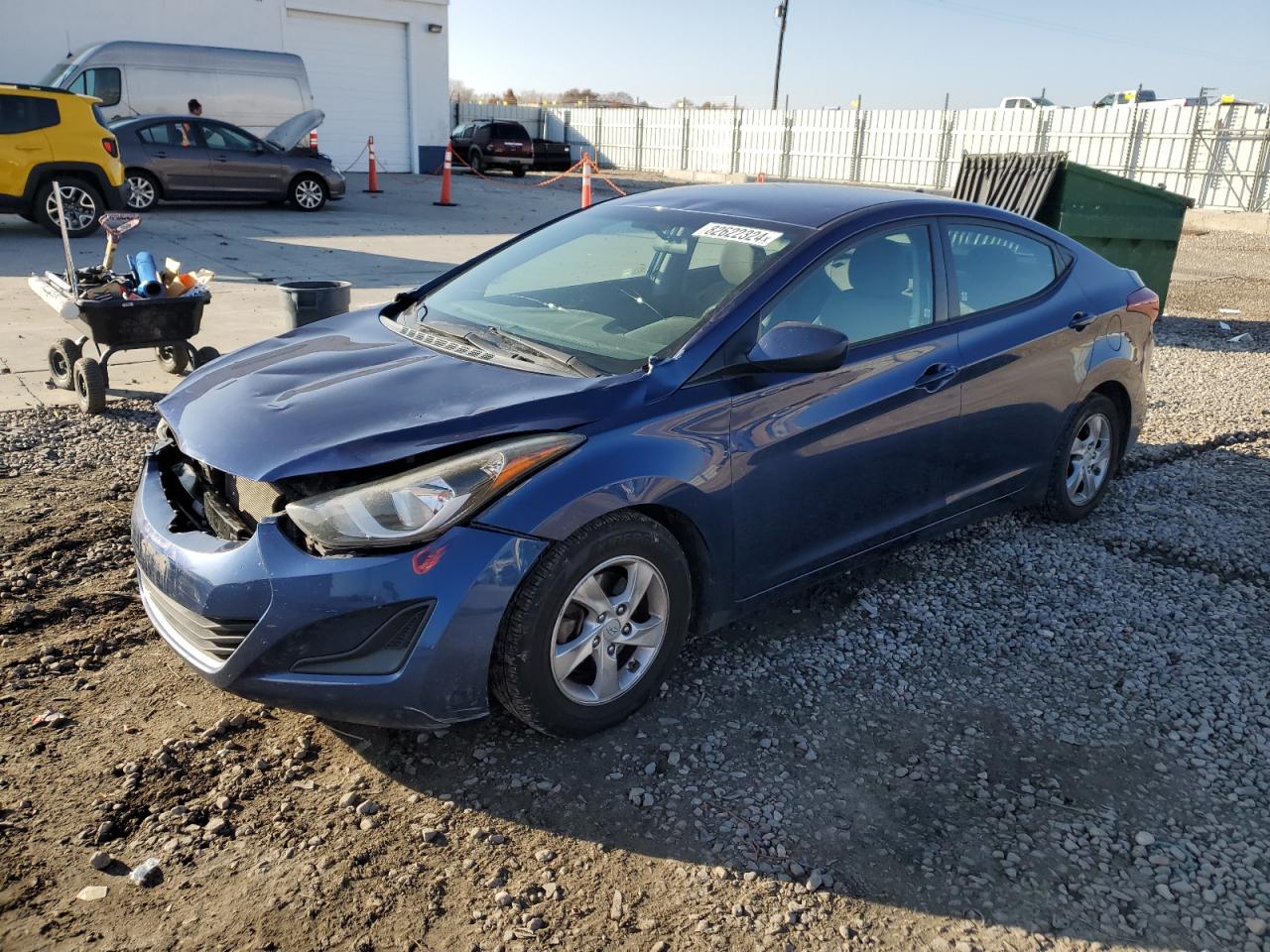 Lot #3024715613 2015 HYUNDAI ELANTRA SE