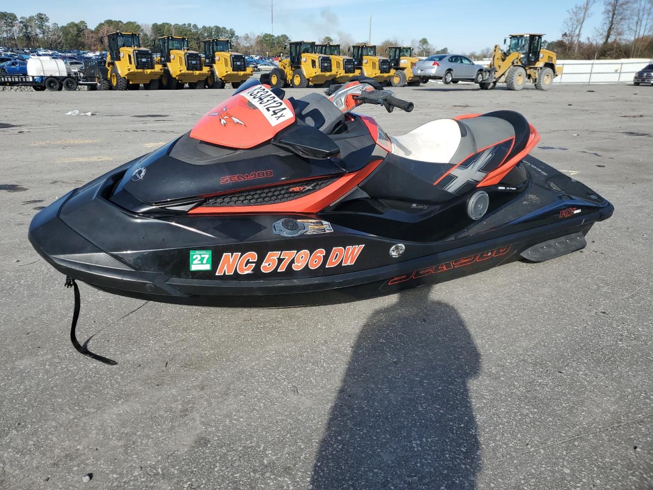 Lot #3034524758 2011 SEAD JET SKI