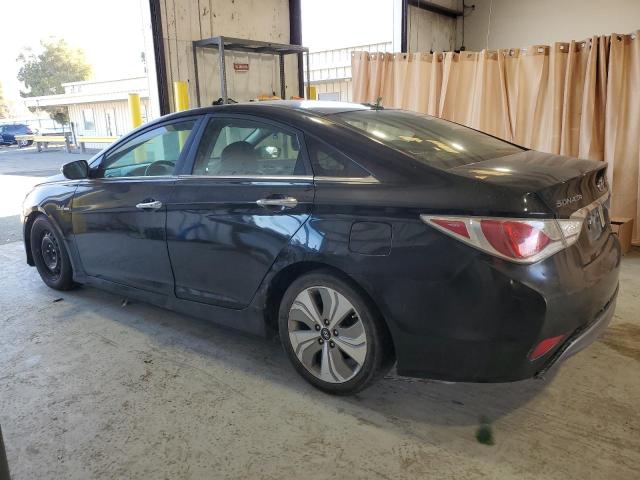 HYUNDAI SONATA HYB 2013 black sedan 4d hybrid engine KMHEC4A45DA065153 photo #3