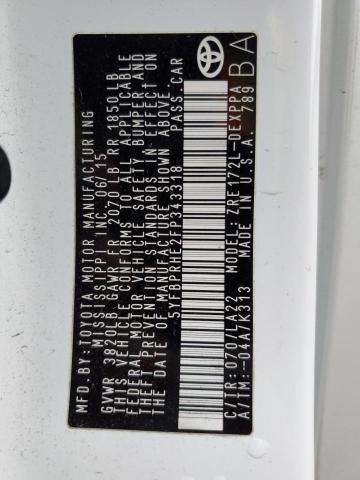 2015 TOYOTA COROLLA EC - 5YFBPRHE2FP343318