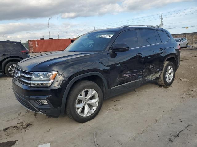 VOLKSWAGEN ATLAS SEL 2018 black  gas 1V2ER2CA9JC543969 photo #1