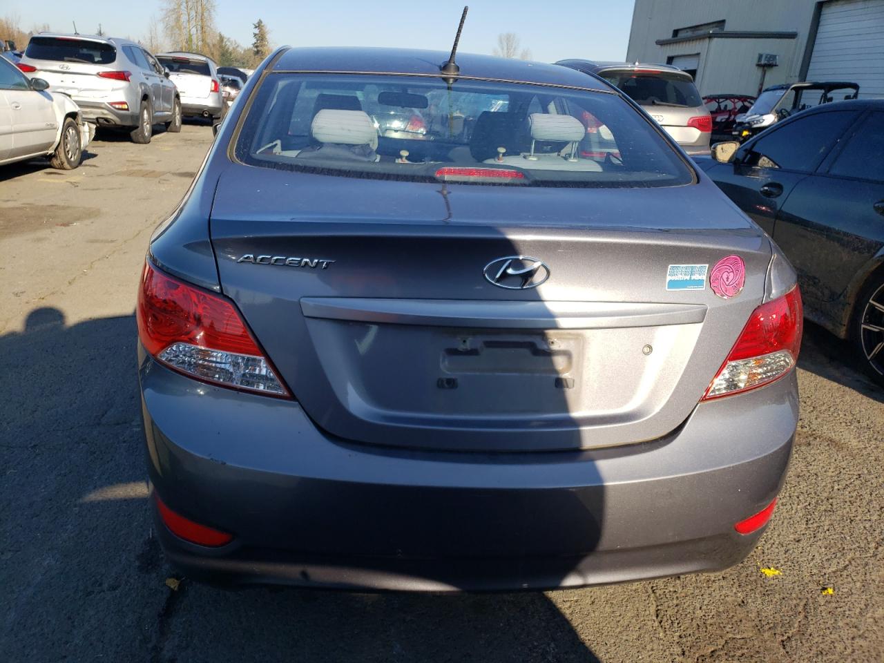 Lot #3023459275 2014 HYUNDAI ACCENT GLS