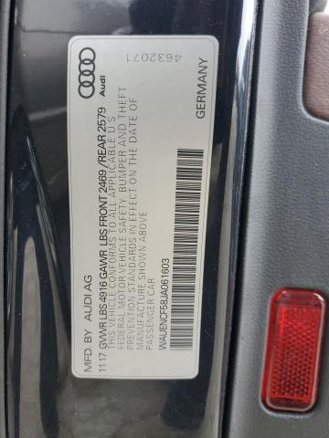 2018 AUDI A5 PREMIUM - WAUENCF58JA061603