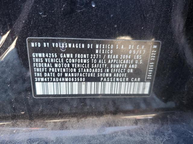 2017 VOLKSWAGEN GTI S 3VW4T7AU4HM063580