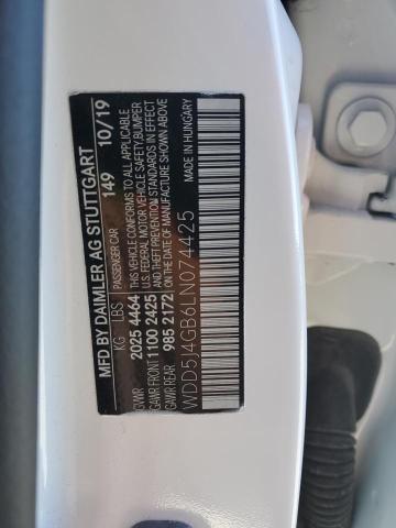 2020 MERCEDES-BENZ CLA 250 - WDD5J4GB6LN074425