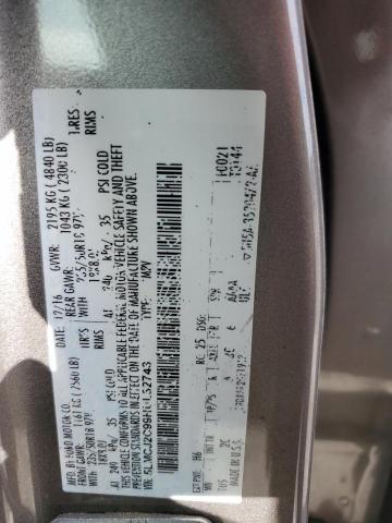 2017 LINCOLN MKC SELECT 5LMCJ2C99HUL32743