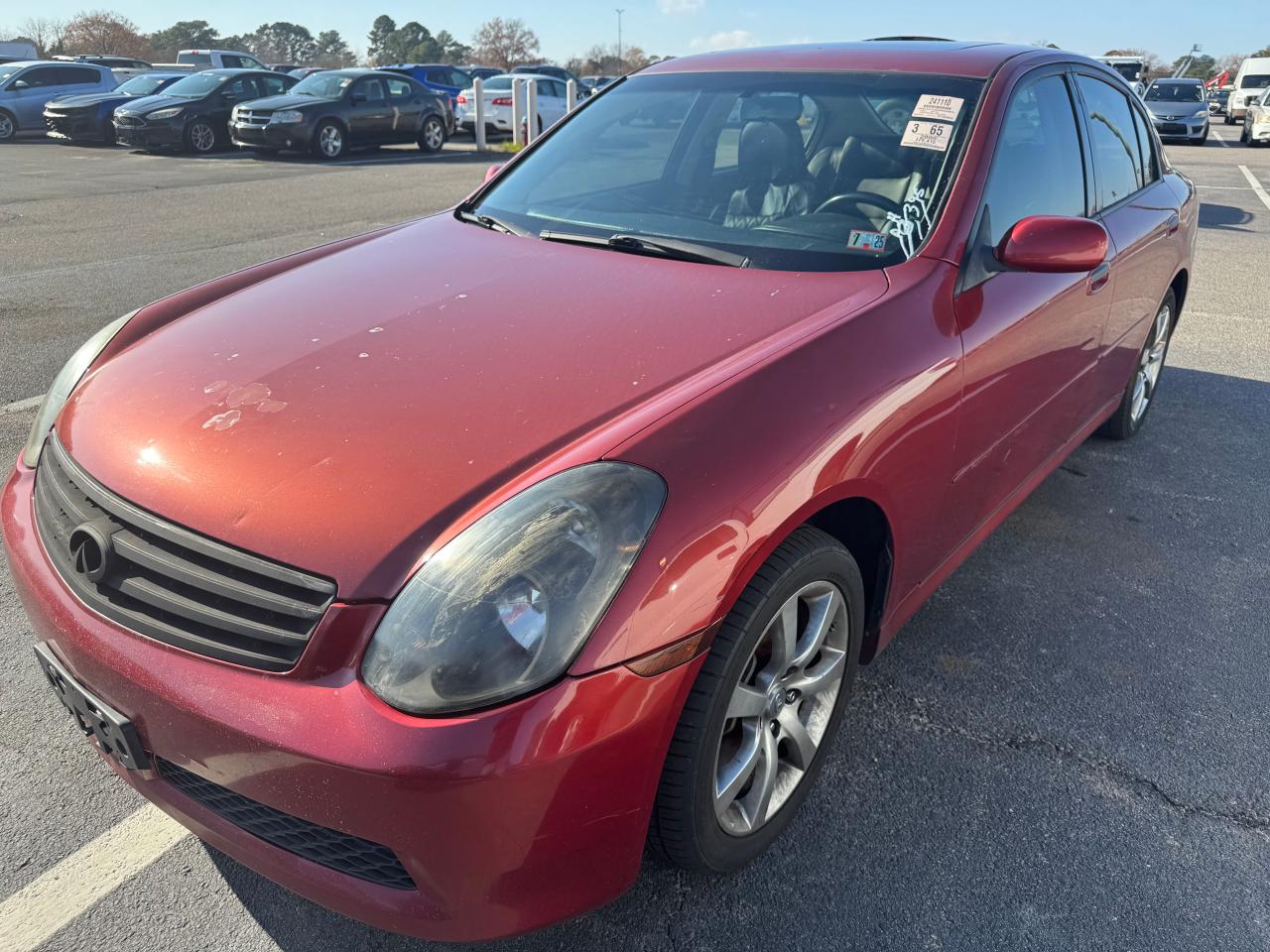 Lot #3029465691 2006 INFINITI G35