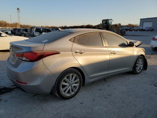 HYUNDAI ELANTRA SE 2015 silver sedan 4d gas KMHDH4AEXFU304171 photo #4