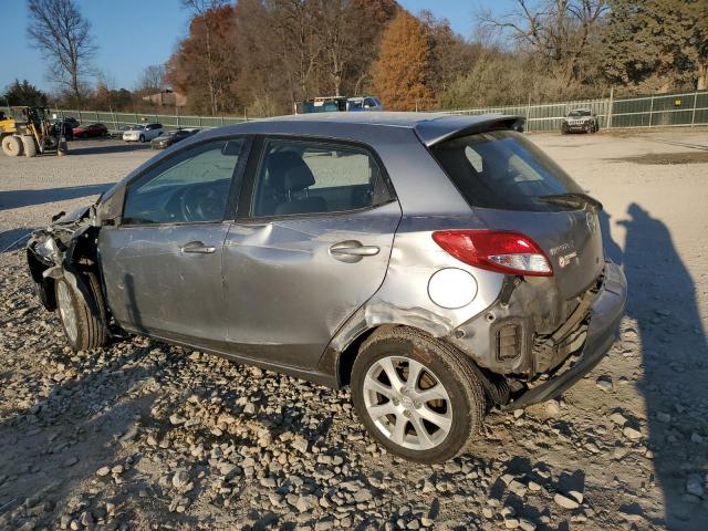 MAZDA MAZDA2 2012 silver hatchbac gas JM1DE1LY5C0134095 photo #3