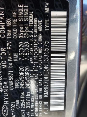 2022 HYUNDAI PALISADE C - KM8R7DHE0NU336575