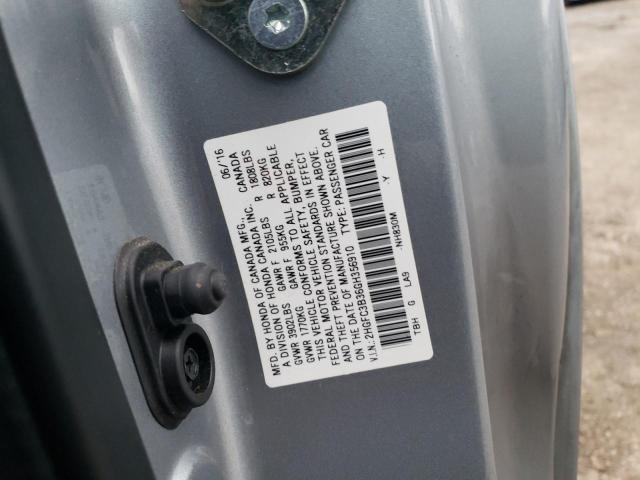 2016 HONDA CIVIC EX - 2HGFC3B36GH356910