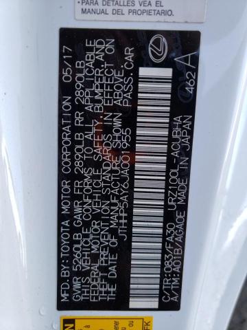 2018 LEXUS LC 500 - JTHHP5AY6JA001955