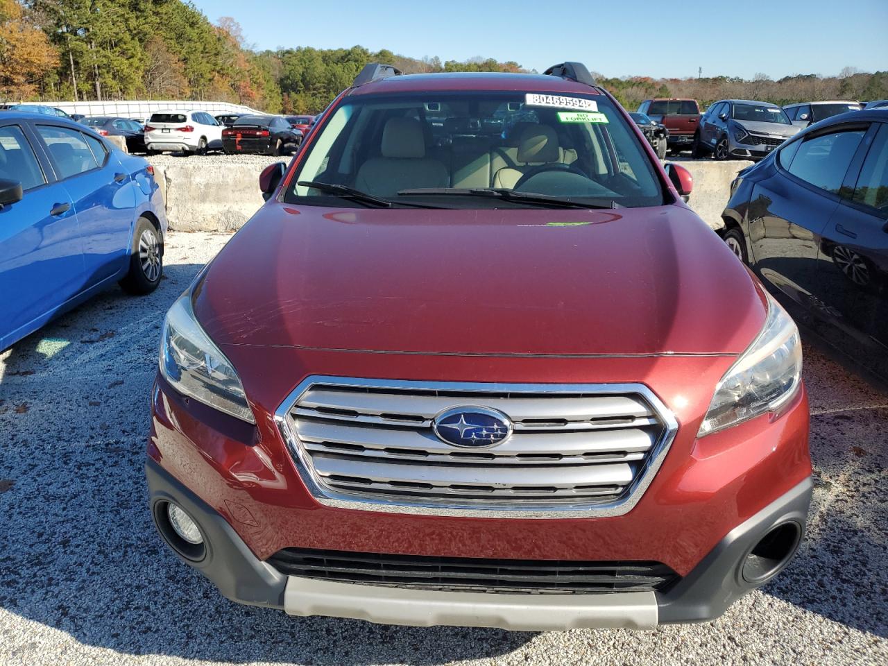 Lot #3024937365 2017 SUBARU OUTBACK 2.