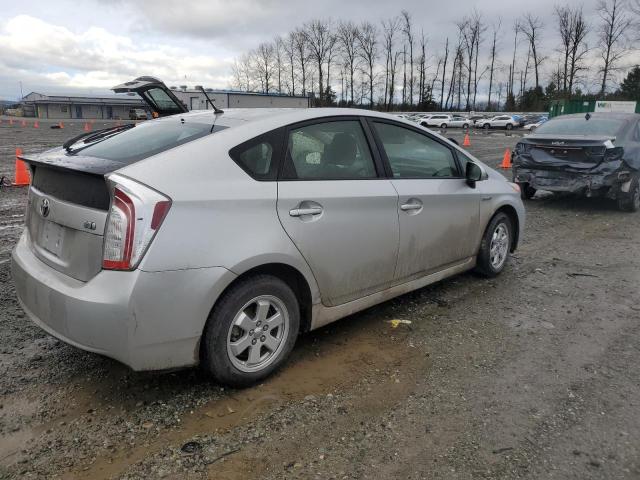 TOYOTA PRIUS 2012 silver  hybrid engine JTDKN3DU4C1540510 photo #4