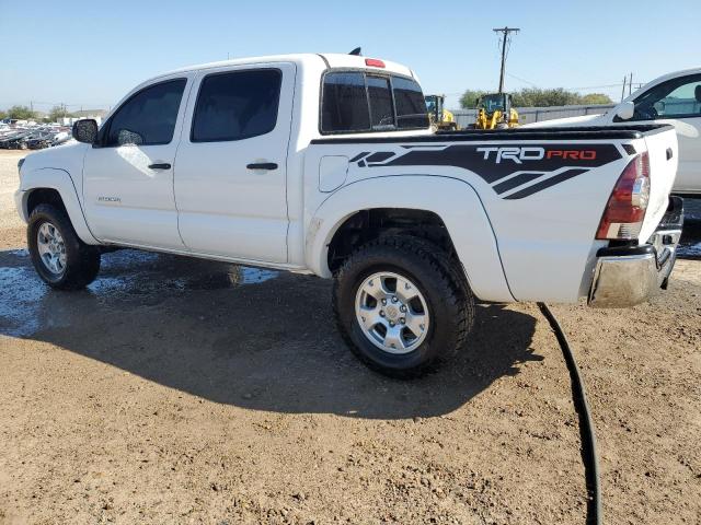 TOYOTA TACOMA DOU 2015 white crew pic gas 5TFJU4GN3FX074871 photo #3