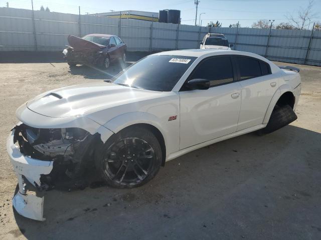 DODGE CHARGER SC 2023 white  gas 2C3CDXGJ3PH555169 photo #1