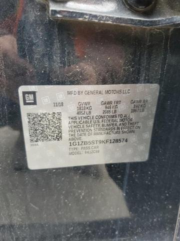 2019 CHEVROLET MALIBU LS - 1G1ZB5ST9KF128574