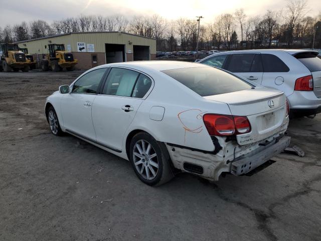 LEXUS GS 300 2006 white  gas JTHCH96S360014548 photo #3