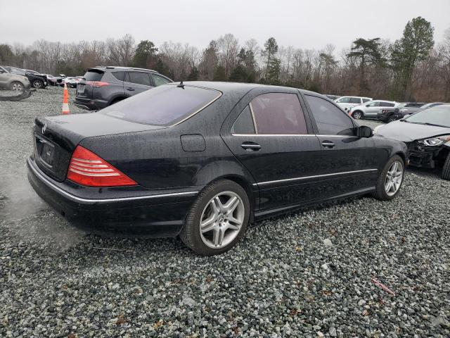 MERCEDES-BENZ S 500 2006 black sedan 4d gas WDBNG75J16A479767 photo #4