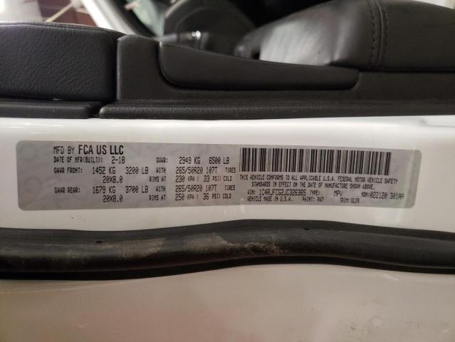 2018 JEEP GRAND CHER - 1C4RJFCG2JC326365