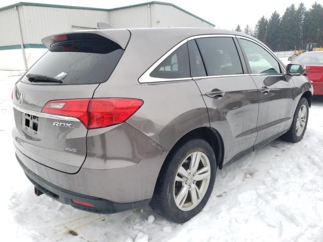 ACURA RDX 2013 gray  gas 5J8TB4H36DL012706 photo #4