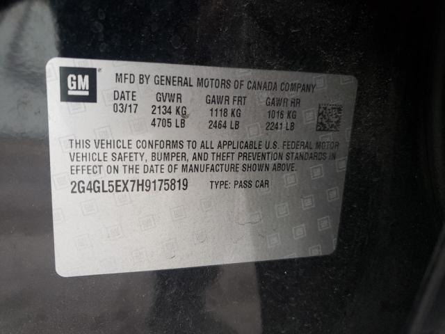 2017 BUICK REGAL SPOR - 2G4GL5EX7H9175819