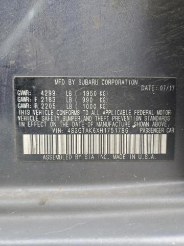 2017 SUBARU IMPREZA SP - 4S3GTAK6XH1751786
