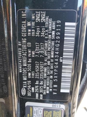 2017 KIA SORENTO LX - 5XYPG4A34HG299119