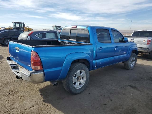 TOYOTA TACOMA DOU 2011 blue crew pic gas 3TMLU4ENXBM075298 photo #4