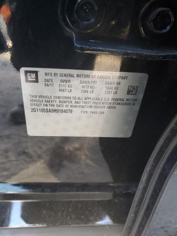 2017 CHEVROLET IMPALA LT - 2G1105SA0H9184079