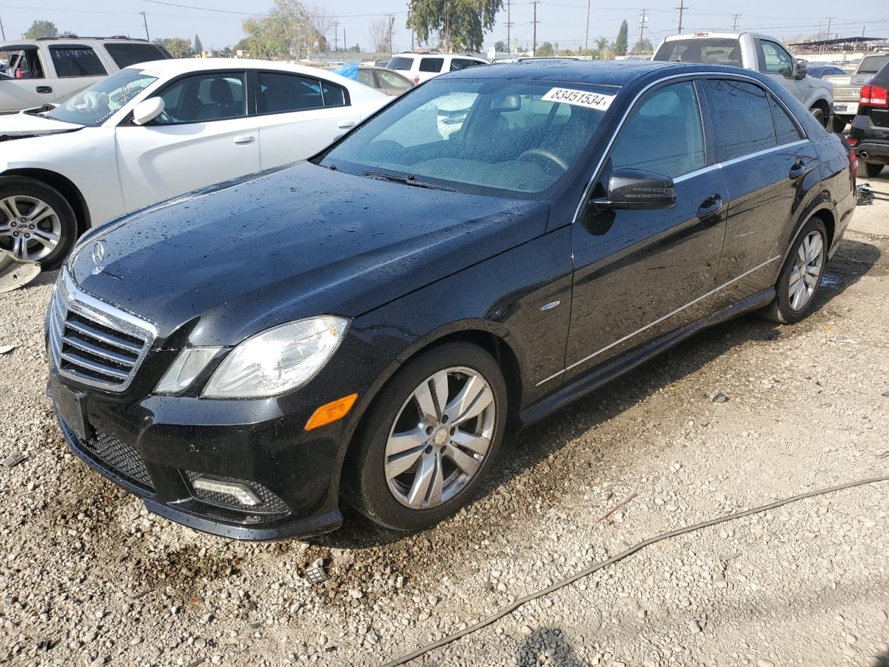 Lot #3023313265 2011 MERCEDES-BENZ E 350 BLUE