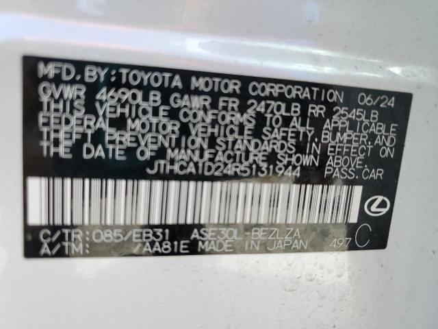 2024 LEXUS IS300 JTHCA1D24R5131944