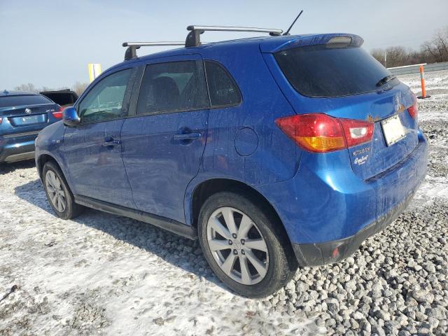 MITSUBISHI OUTLANDER 2015 blue 4dr spor gas 4A4AP3AU4FE044932 photo #3