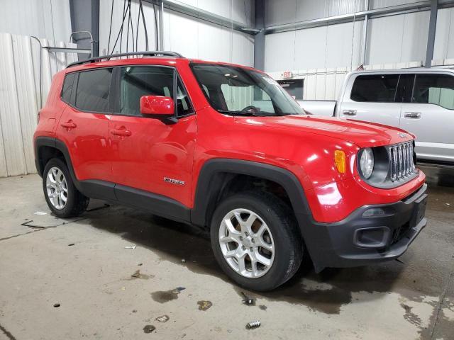Vin: zaccjbbt8gpc92157, lot: 86274994, jeep renegade latitude 20164