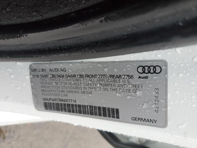 2017 AUDI A6 COMPETI WAUF3AFC8HN057714