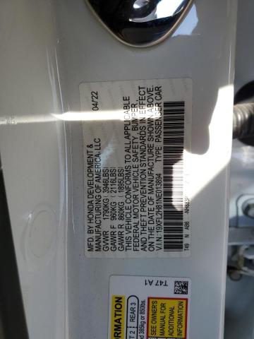 2022 HONDA CIVIC SPOR - 19XFL2H81NE013894
