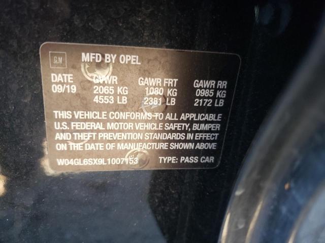2020 BUICK REGAL PREF - W04GL6SX9L1007153