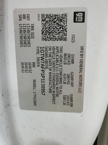2023 GMC SAVANA G25 1GTW7AFP1P1138957