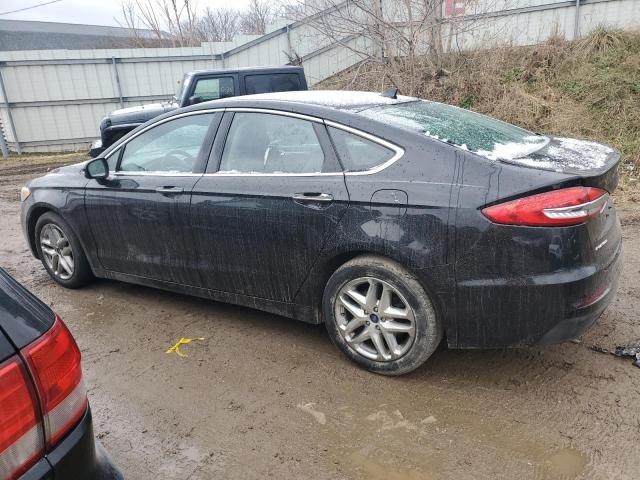 FORD FUSION SEL 2019 black  gas 3FA6P0CD1KR141804 photo #3