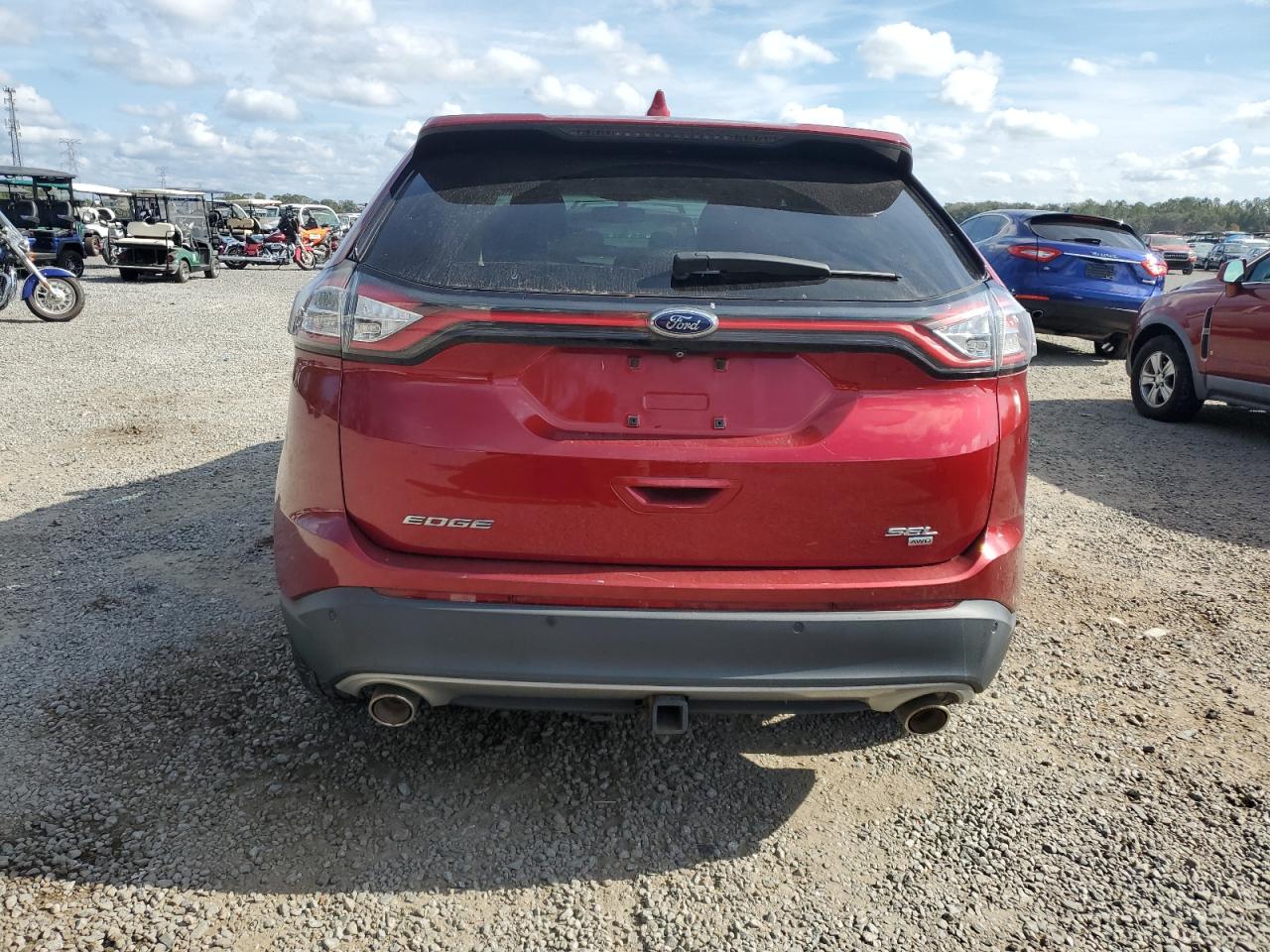 Lot #3030219135 2015 FORD EDGE SEL