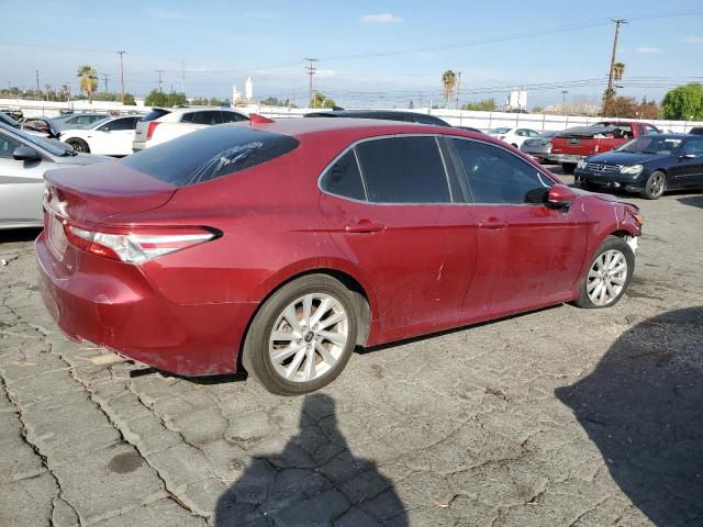 TOYOTA CAMRY L 2019 red  gas 4T1B11HK1KU772970 photo #4