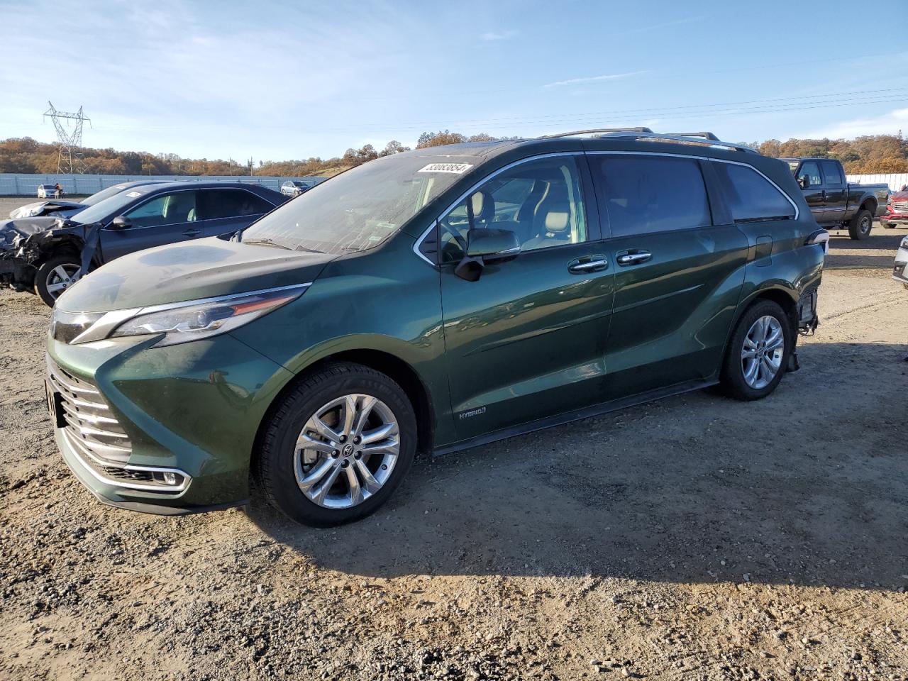 Lot #3033596178 2021 TOYOTA SIENNA LIM