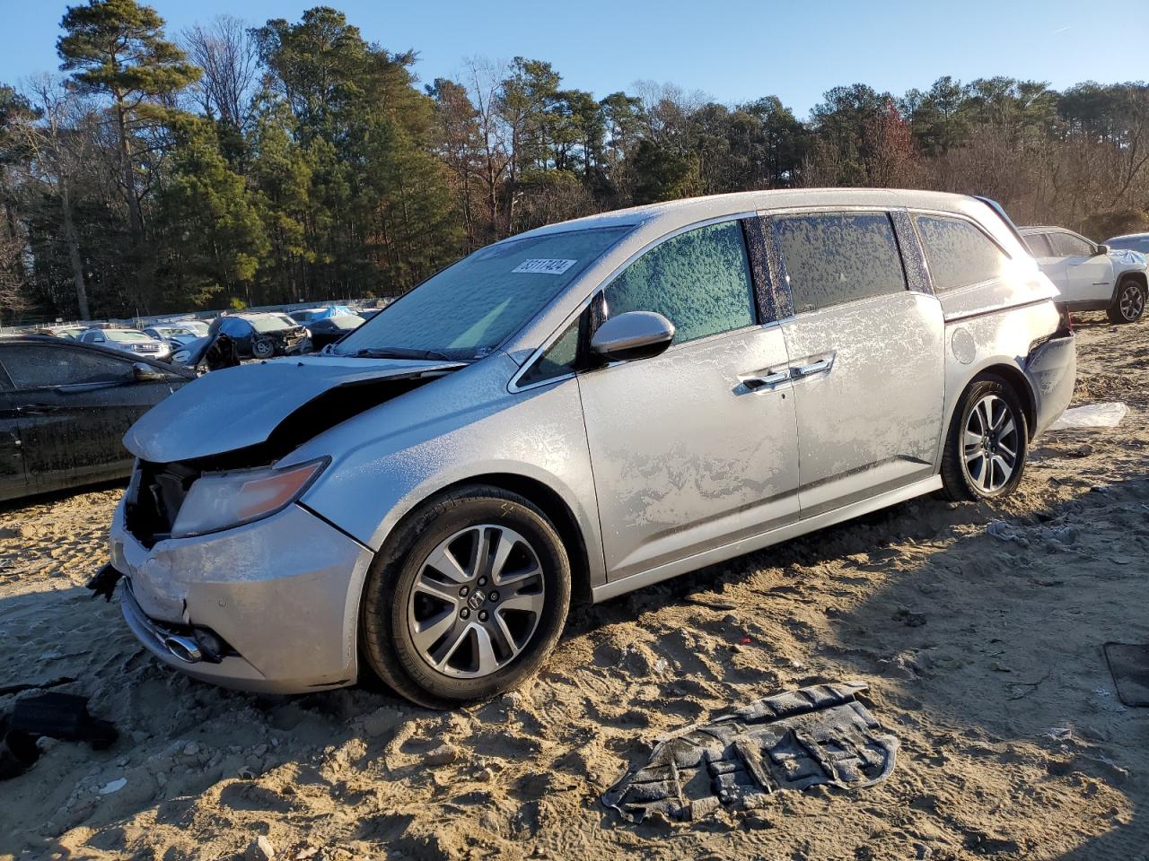 Lot #3024246847 2015 HONDA ODYSSEY TO