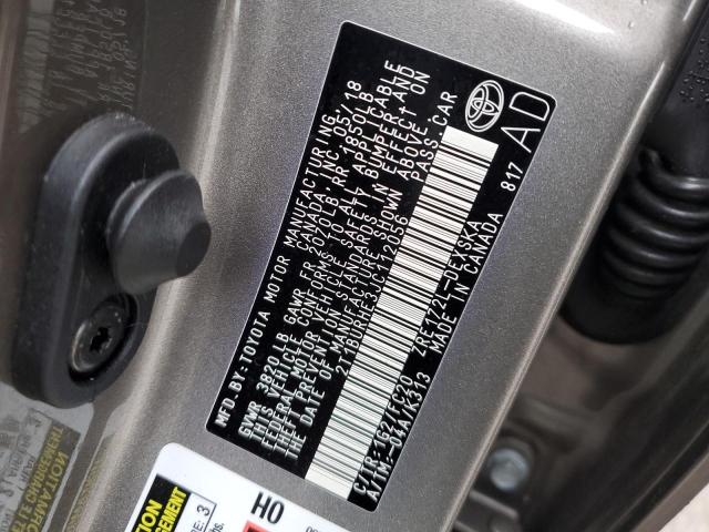 2018 TOYOTA COROLLA L - 2T1BURHE3JC112056
