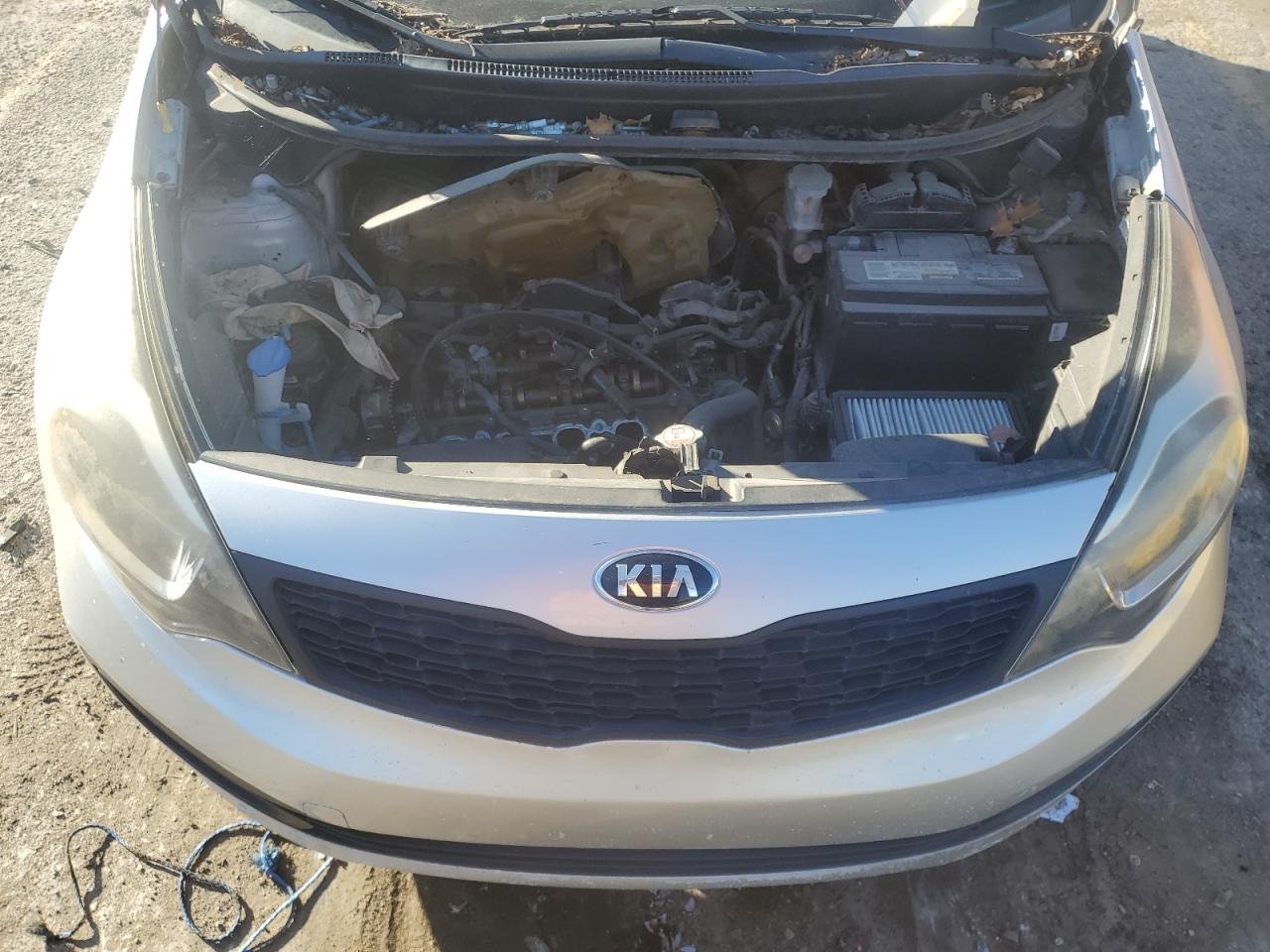 Lot #3030680133 2015 KIA RIO LX