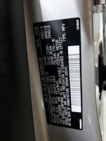 2018 VOLVO V60 CROSS - YV440MWK6J2052043